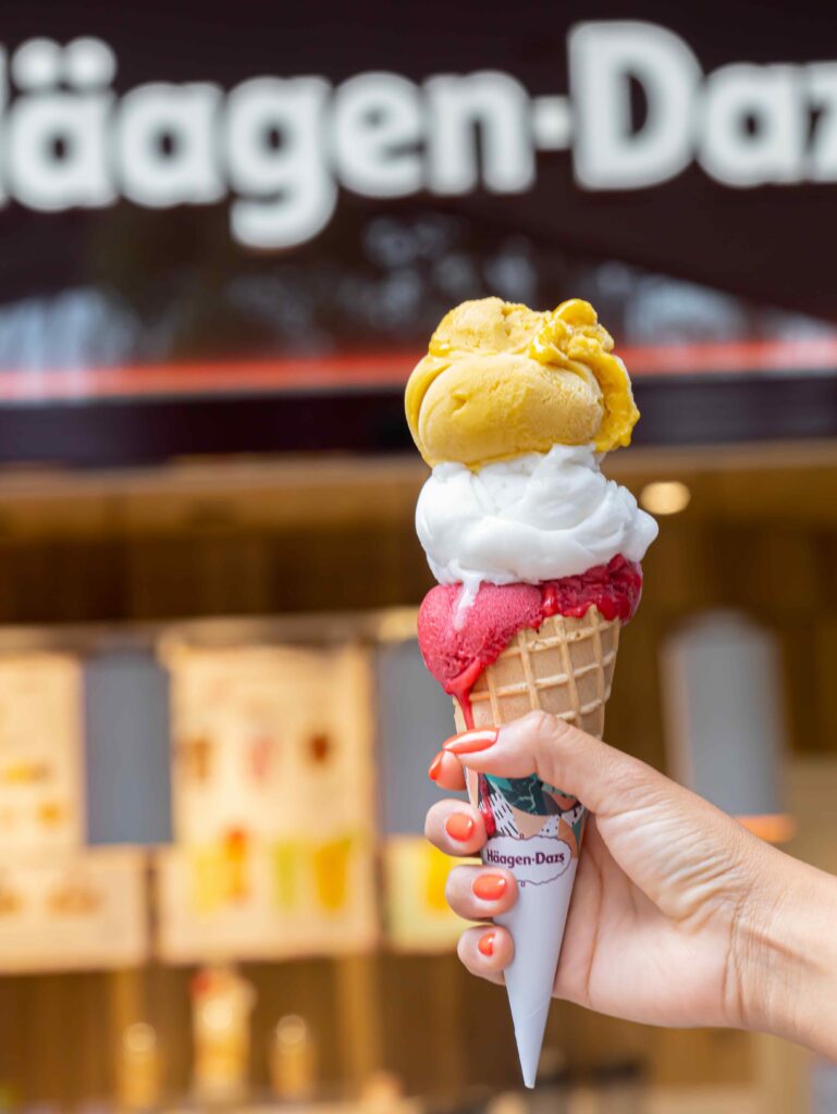 Haagen Daz ice cone